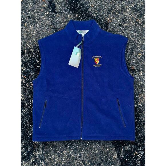 Lime Rock Park 2003 Porsche Club of America CVR Racing Vest Turfer L NWT Rare